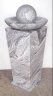 Kugelbrunnen Granit Viscount - White Mod. Saturn 